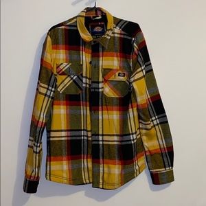 Thick long sleeve polo